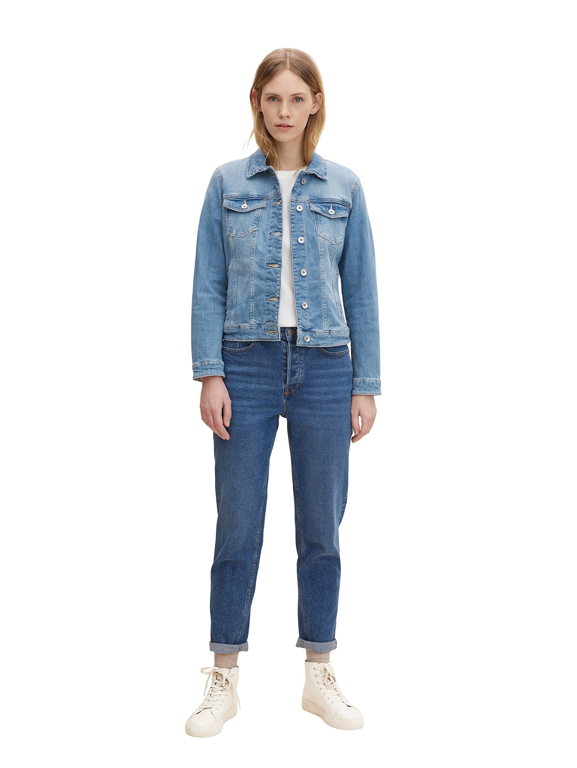 Tom Tailor Mujer Jeansjacke Chaqueta de jean