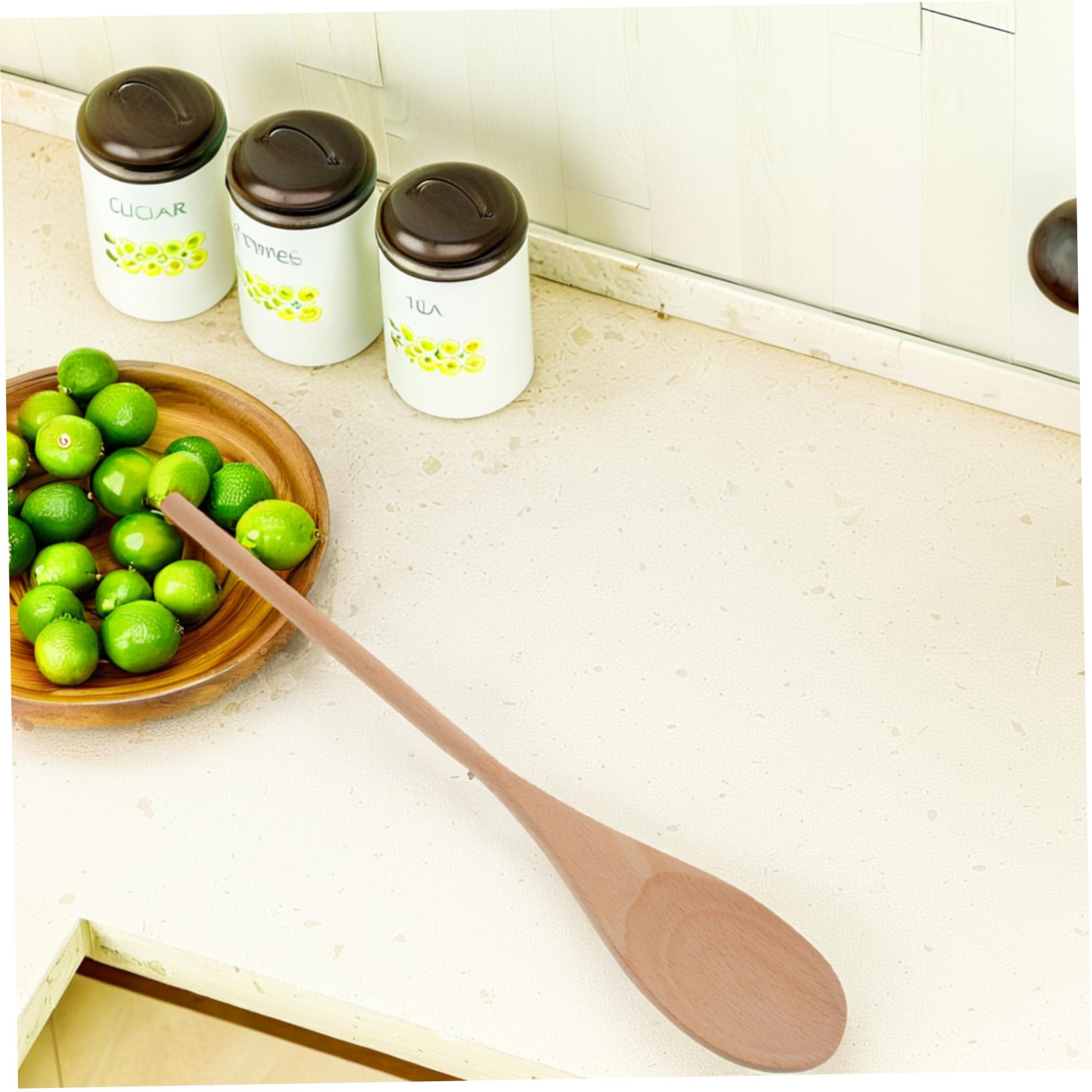 24 Piezas Cucharas de Madera sin Pintar para Cocina Mango Ovalado para y Remover Utensilios Vintage para Repostería y Diy Personalizable