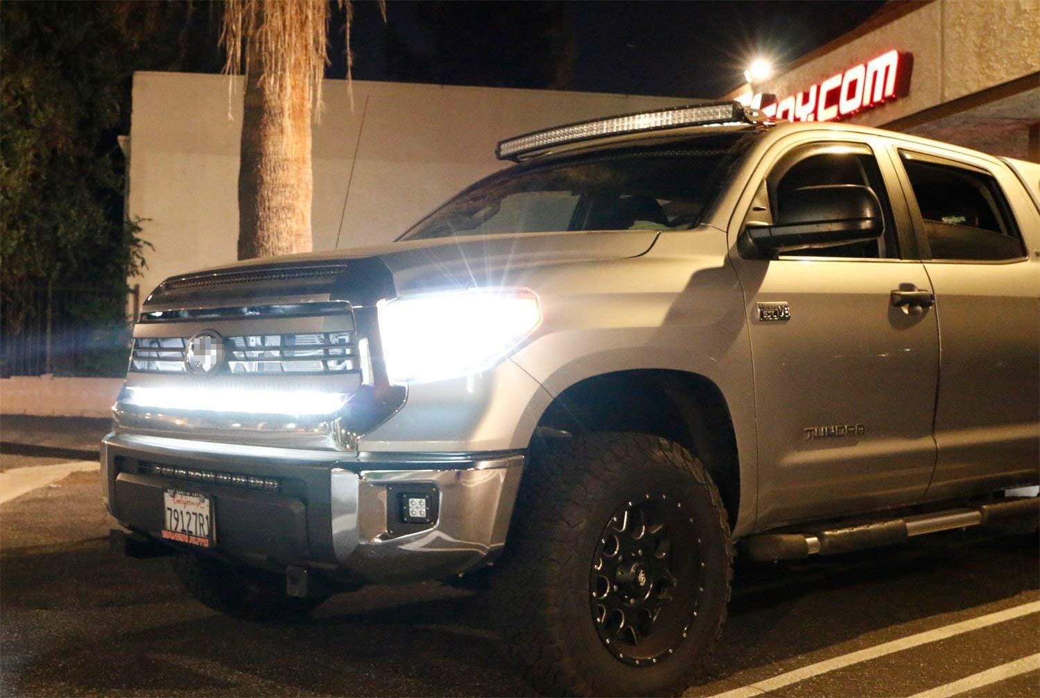 iJDMTOY Heavy Duty 6ft Long LED Light Bar/Pod Lights Relay Wiring Harness w/LED Indicator Light On/Off Switch and Strobe Flashing Control Remote