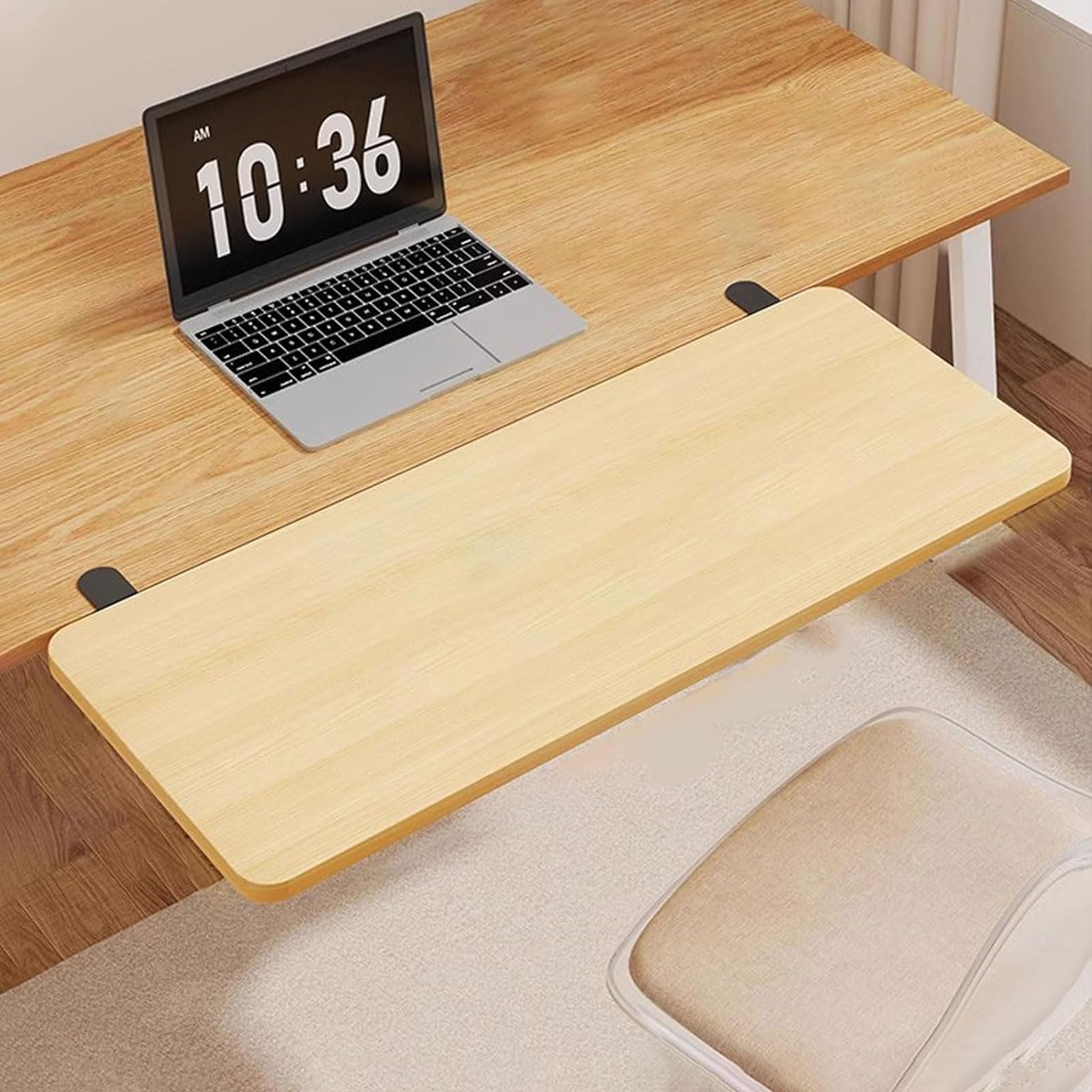 Verstellbare Tastaturablage, faltbar, Untertischstütze, Armlehne für Cuter platzsparendes Büro, Solut-Schreibtischzubehör