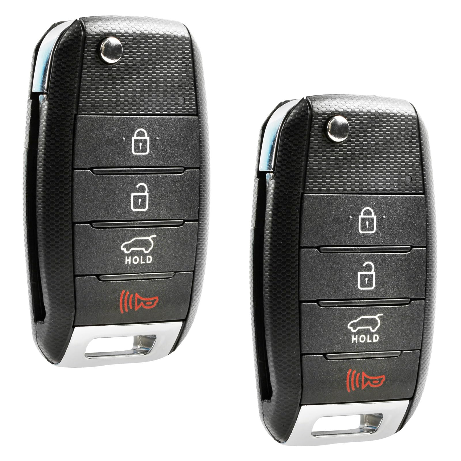 2 USA Remote Fob Fits 2013-2015 Kia Sorento 4-Button Flip Key PN: FLIP-KIA-4B5 TQ8-RKE-3F05 (XMA F/L)