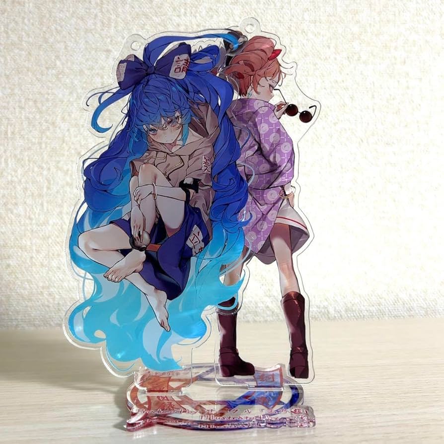 Amazon.co.jp: 東方 依神 紫苑 女苑 アクリルスタンド 玉乃露