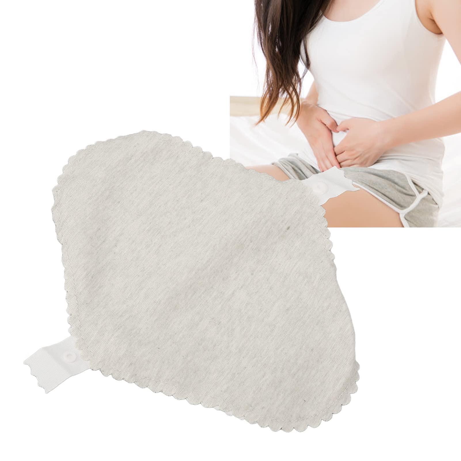 Menstruationseinlagen, 5 Stück, Wiederverwendbare Damenbinden, Reine Baumwolle, Atmungsaktiv, Saugfähig, Auslaufsicher, Hautfreundlich, Weiche Slipeinlagen, Waschbare (S für 3 bis 12 Monate)