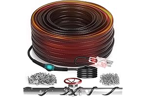 3FT-160FT Heat Tape for Water Pipes, Heating Cable Pipe Heating Cable