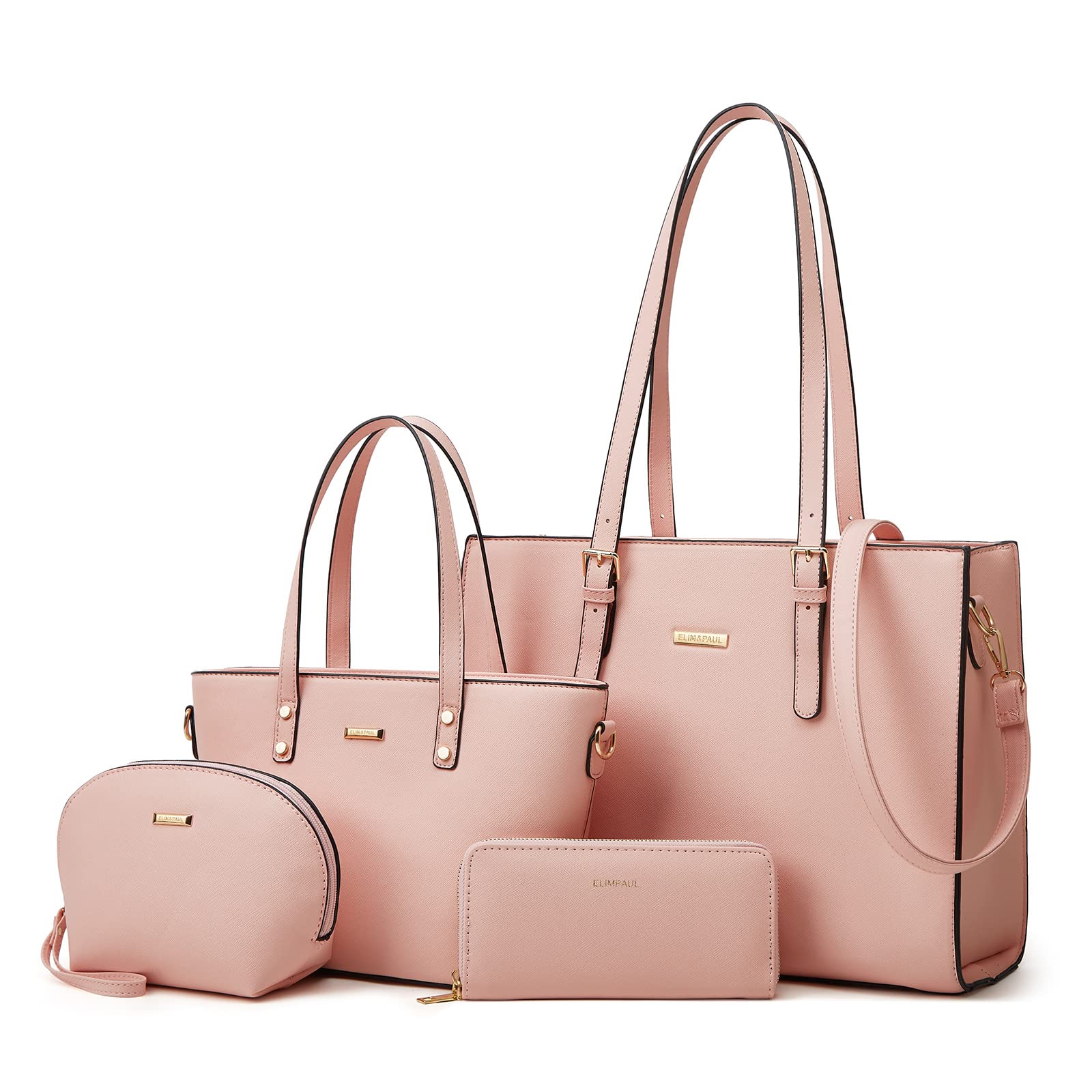 Women Fashion Handbags Tote Bag Shoulder Bags Top Handle Satchel Purse Set