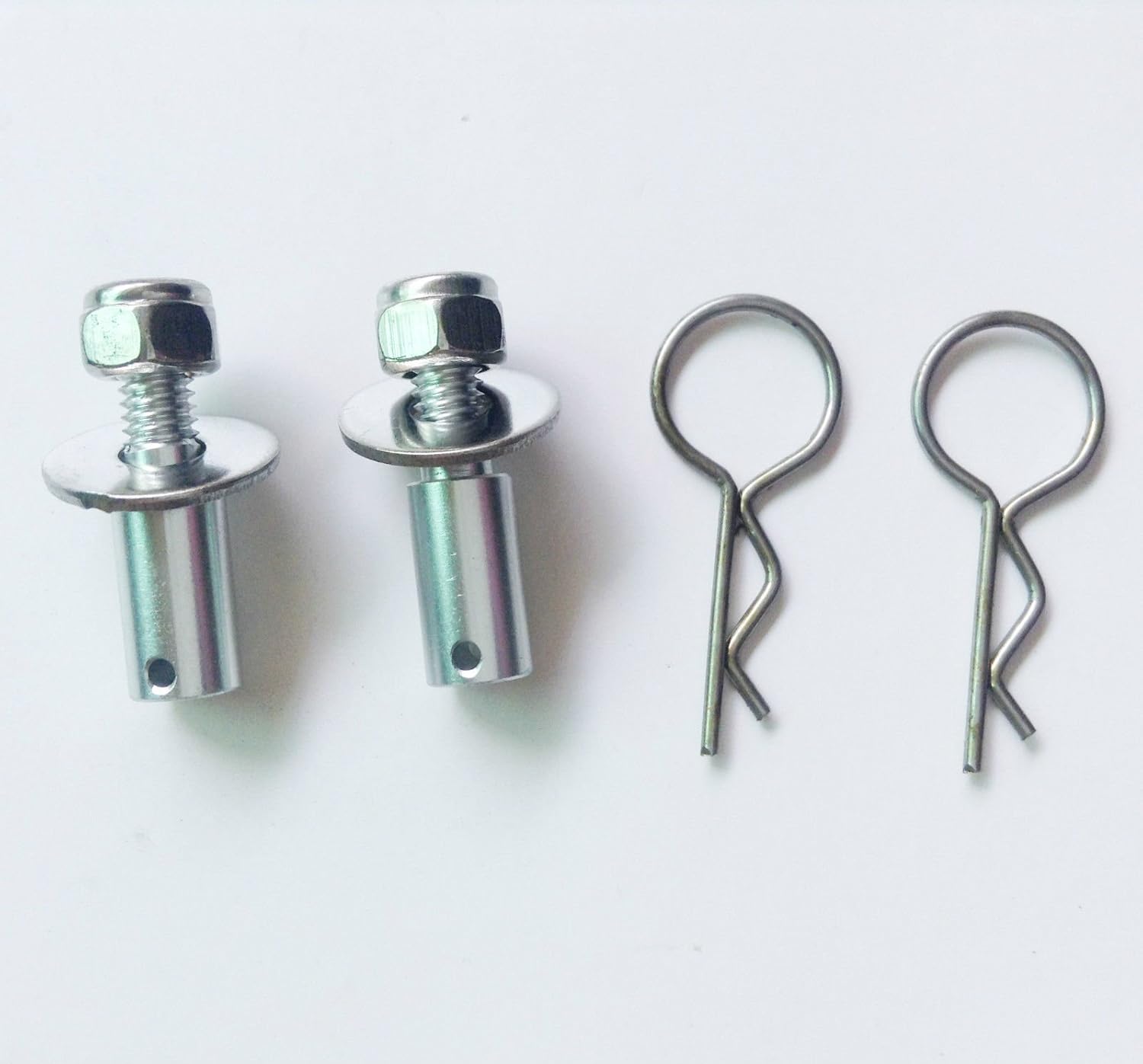 2Pcs 20mm Aluminum Hatch Cowl Cover Lock for Small Electric or Nitro Boat RC#263