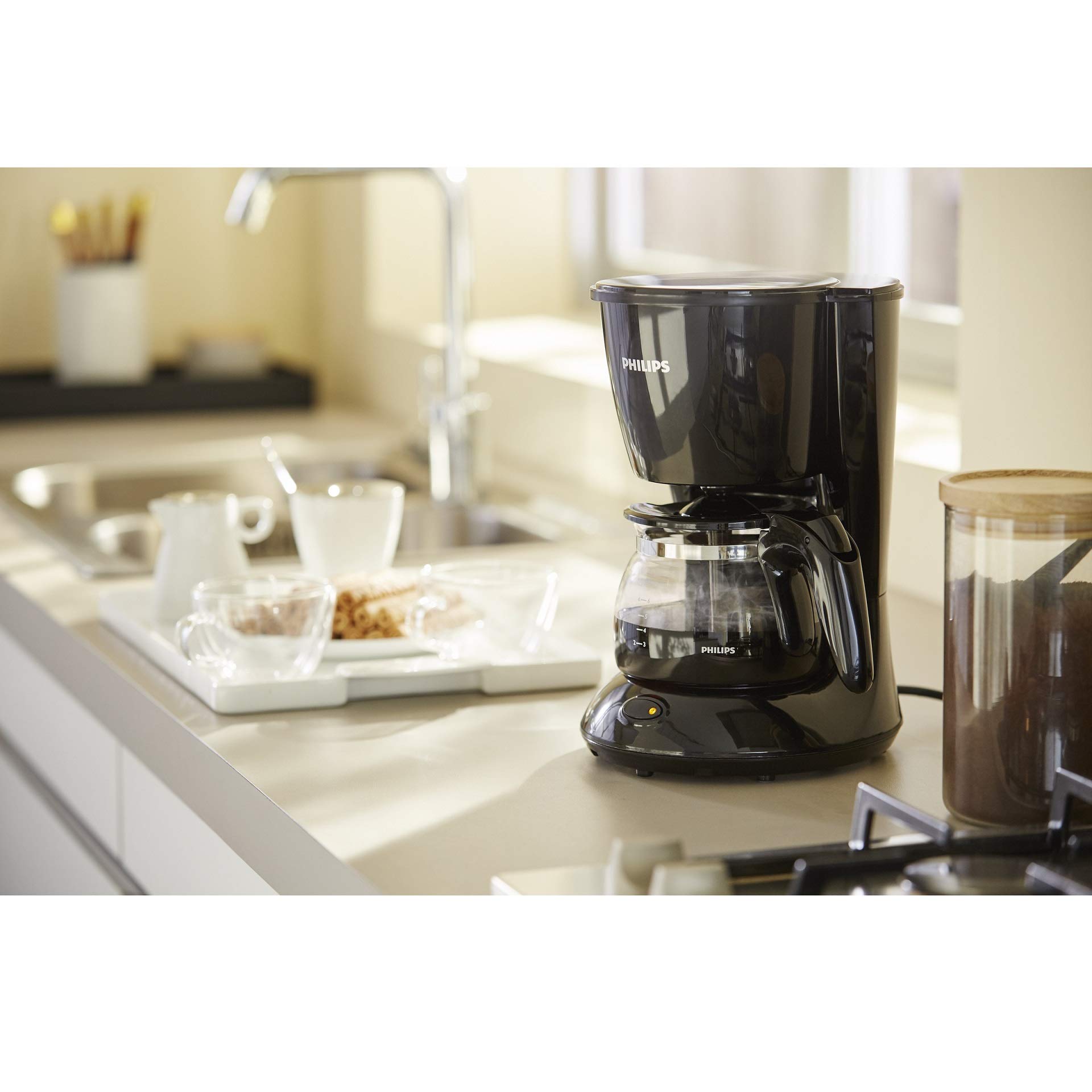 Philips HD7431/20 Coffee Maker, Black 