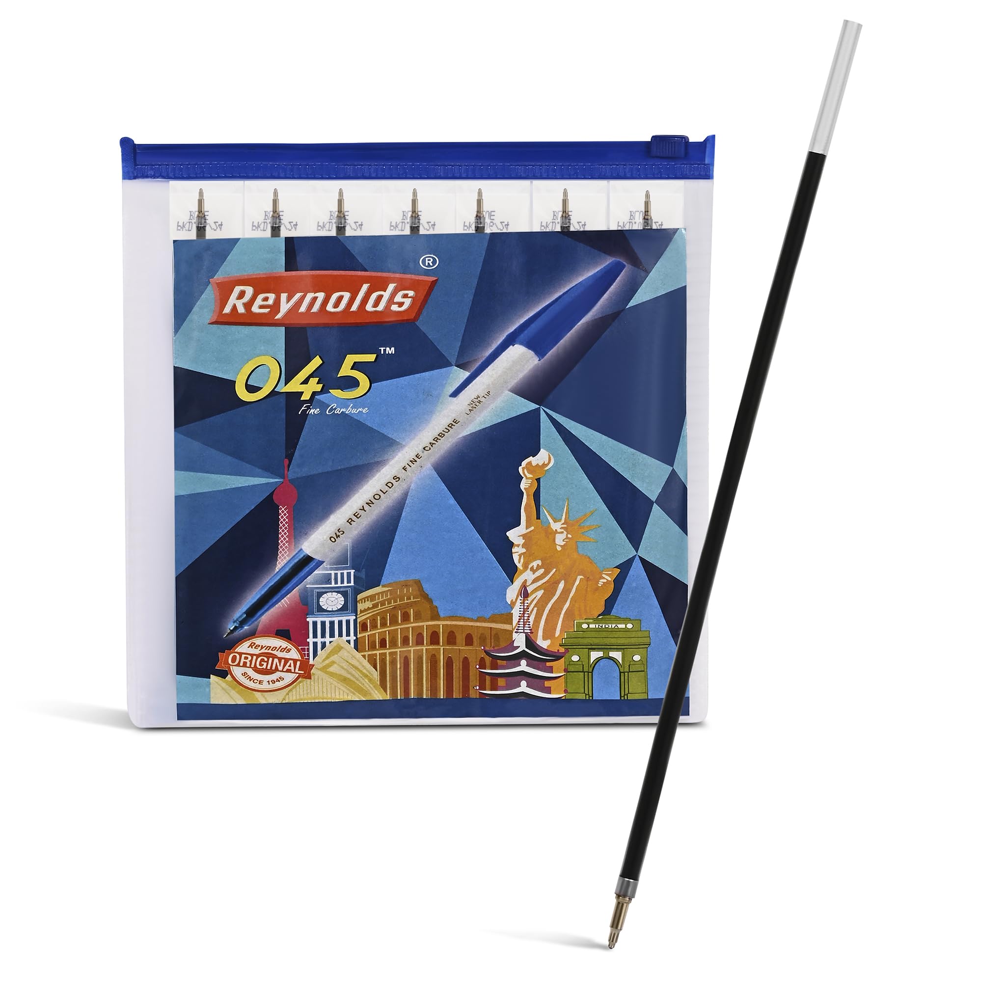 045 Ball Pen Refills Set - 20 PENS Refill |Ball PENS for Writing | Pen for Students & Office Stationery | 0.7 mm TIP Size