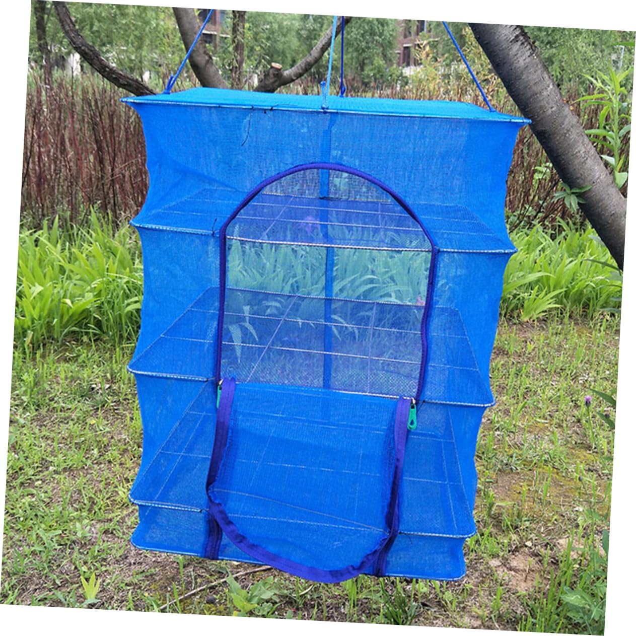 Drying Net Rack for Fish Mesh Foldable for Plants Herbs Food Outdoor Indoor Use