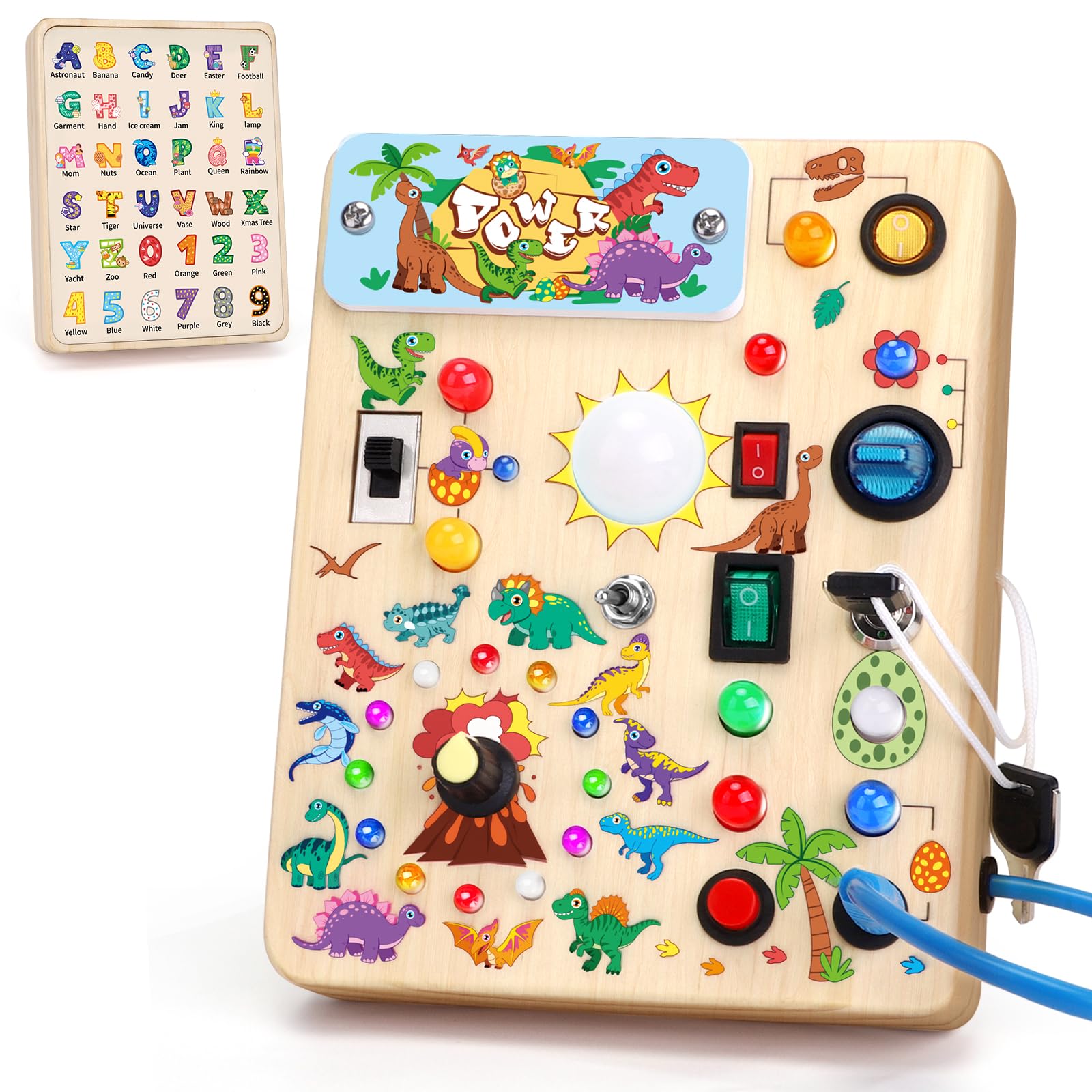Grarain Dinosaur Busy Board