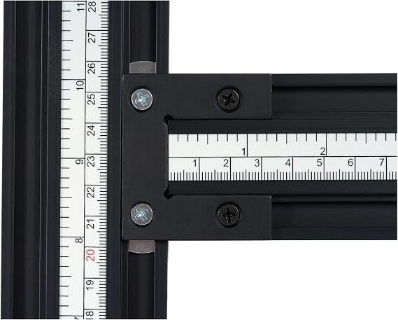 Trend Varijig Adjustable Router Template System, Precision Frame for Rectangular Recesses, Slots and Panel Work, 23.6 x 23.6 Inch Capacity, Dual Scale Guide, VARIJIG