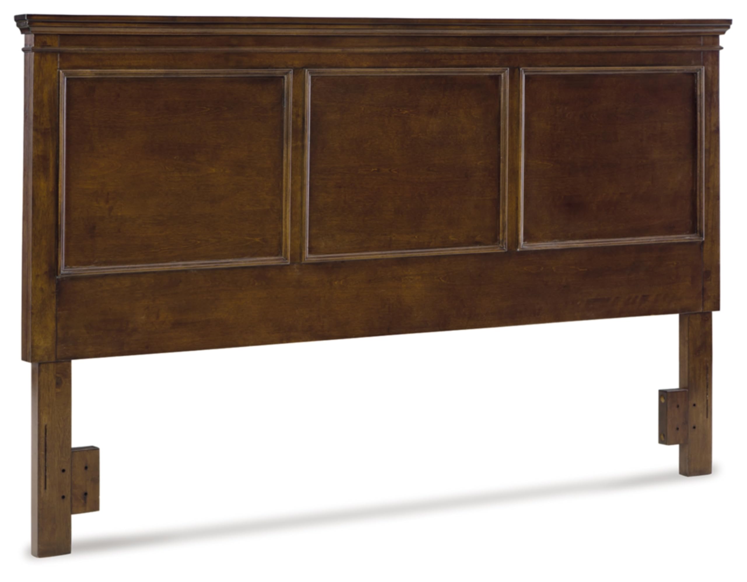 Signature Design by Ashley Danabrin Farmhouse Panel Headboard, King/California King, Dark Brown