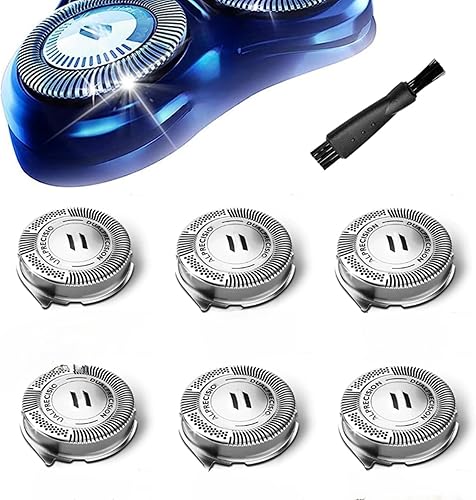 Miniatura 1 de Cabezal de repuesto HQ8 para afeitadora Philips Norelco, compatible con Philips Hq8 cabezales de repuesto PT720 AT880 At830 AT810 AT815 para Philips