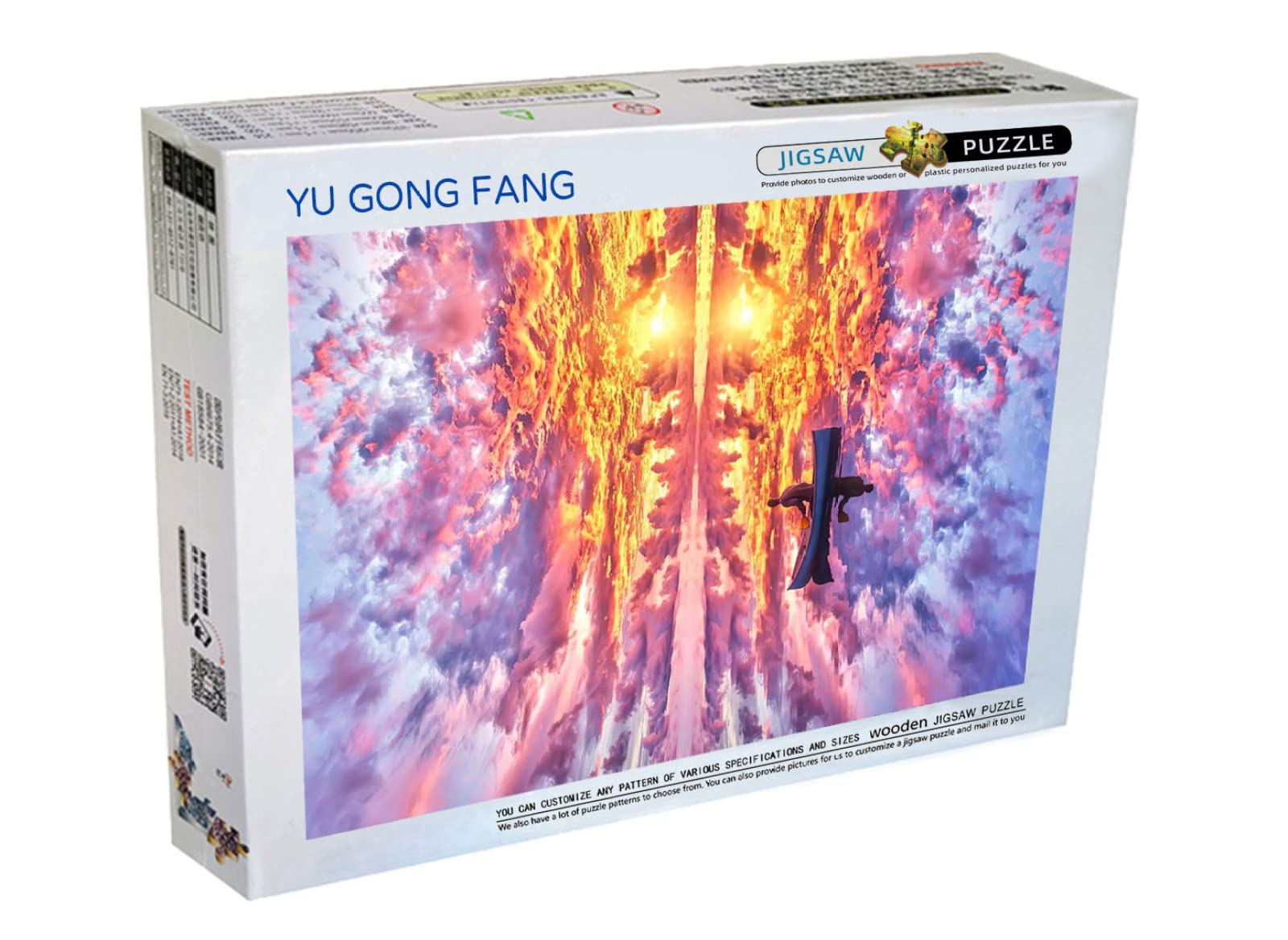 Puzzle in legno per adulti da 3000 pezzi Tramonto mare Barca a vela Regalo Tempo libero Intrattenimento Decorazione per feste