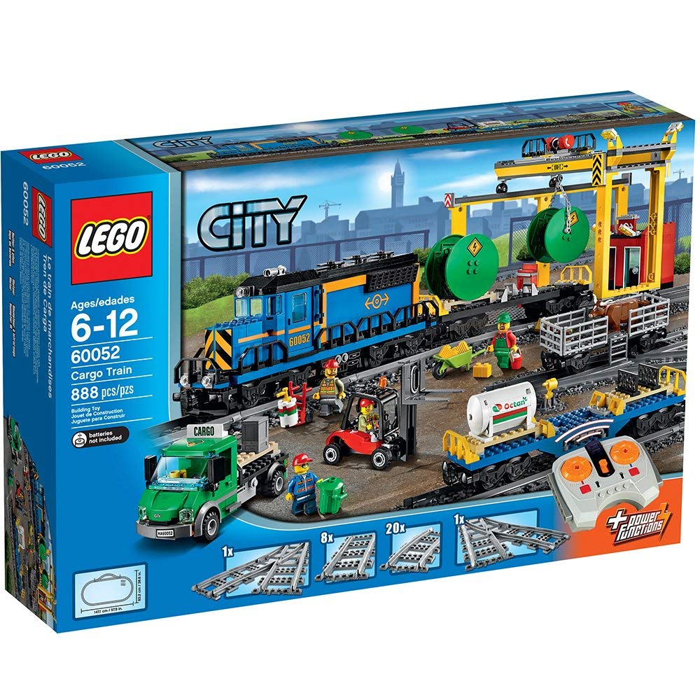 Amazon.co.jp: LEGO City Trains Cargo Train 60052 Building Toy