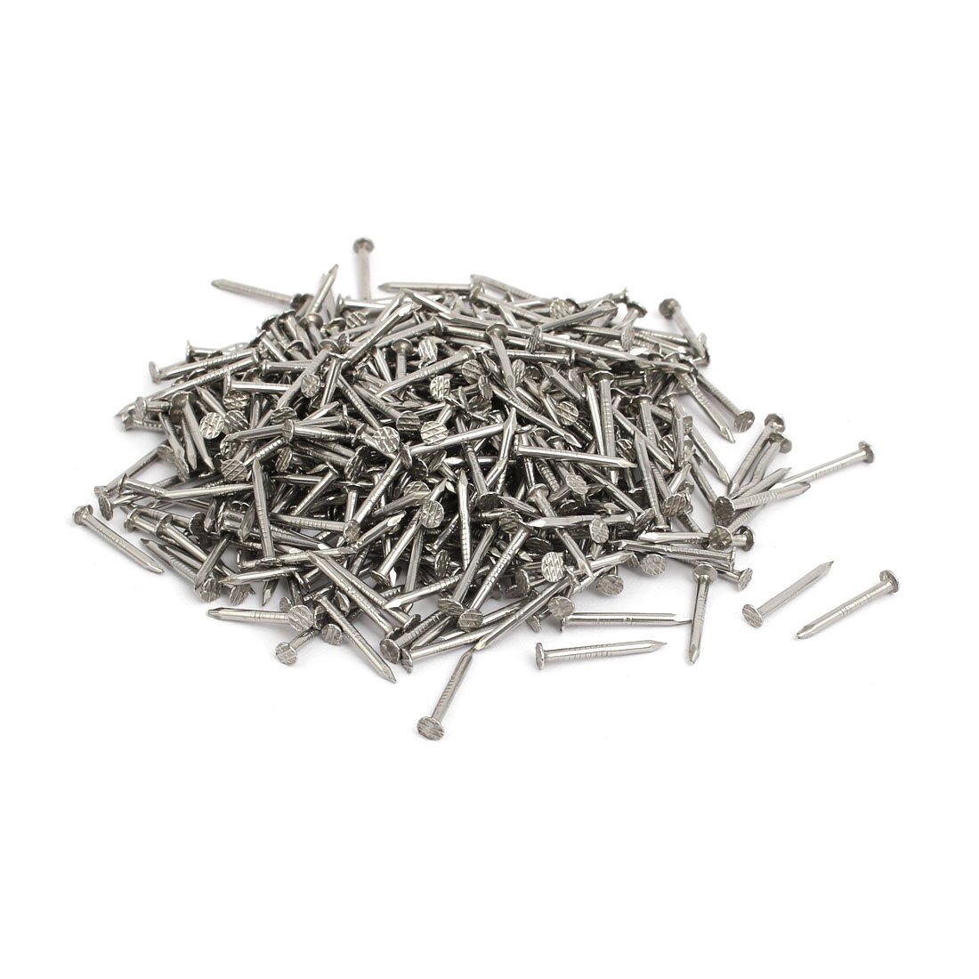 Aexit 0.5 Inch fastener Length 304 Stainless Steel Cement Wood Sliding Nail Silver Tone 500pcs Model:38as317qo654