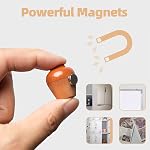 Mini Ceramic Vase for Fridge, Cute Tiny Plant Vase Fridge for Kitchen Refrigerator Office Locker Decoration with Flowers (8 Pack)