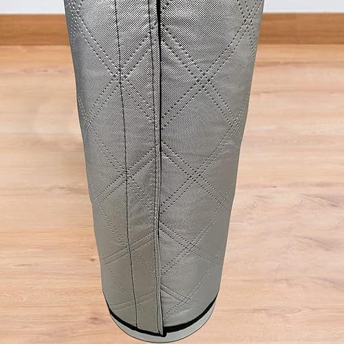 Miniatura 4 de Enfudid Cubierta de manguera de aire acondicionado portátil, cubierta de manguera de CA aislada, ajuste universal para conductos de escape de 5