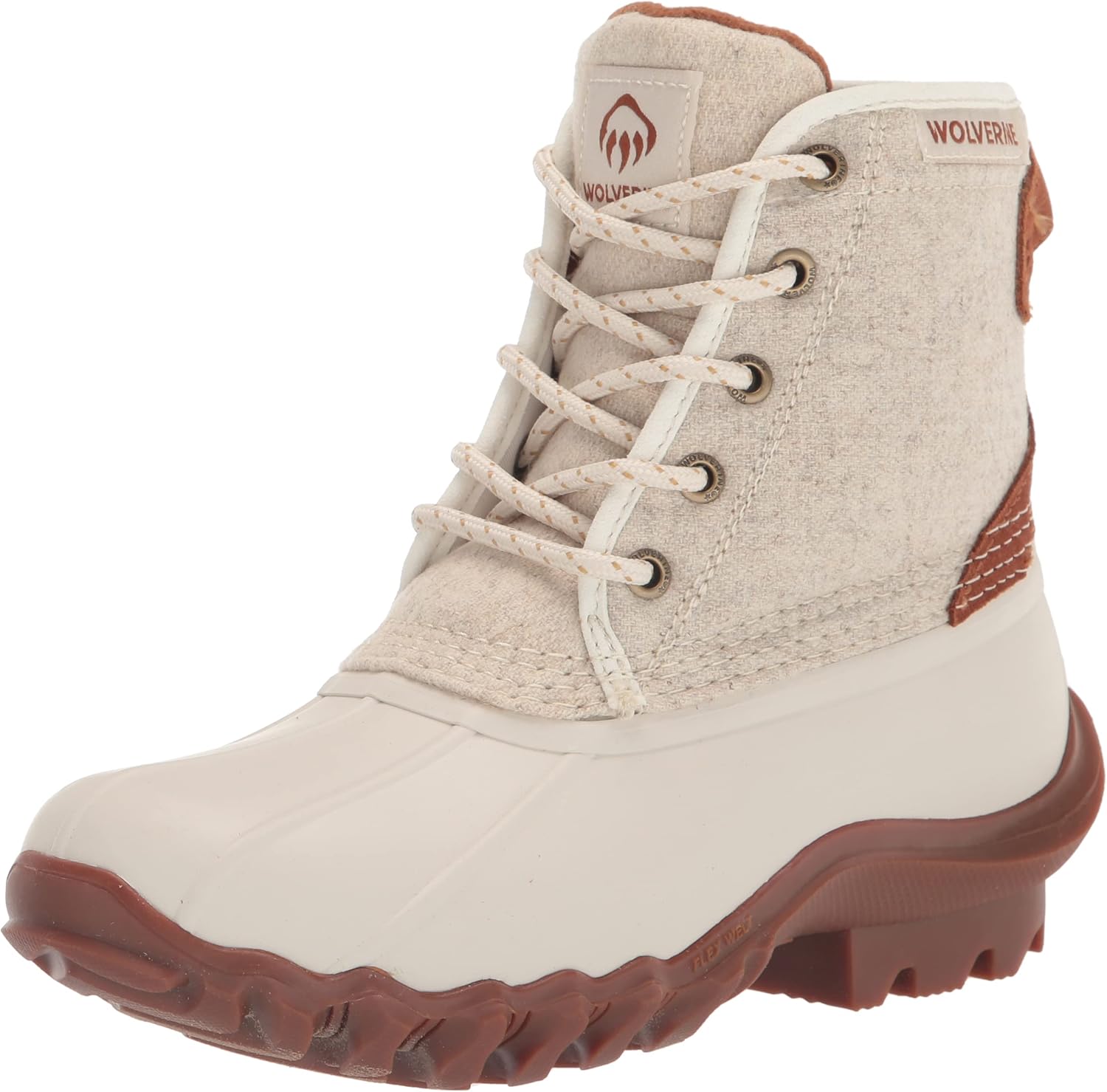 Wolverine Men's Torrent WMN EPX 6IN Ankle Boot, Ivory Wool, 8.5