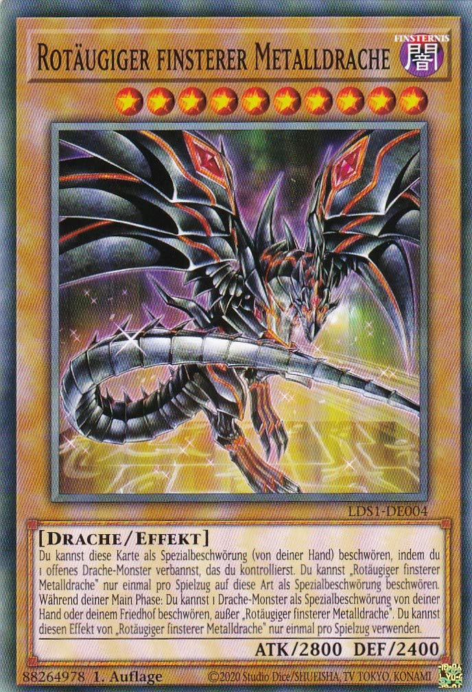 Deck Drago Nero Occhi Rossi | Acquisti Online su