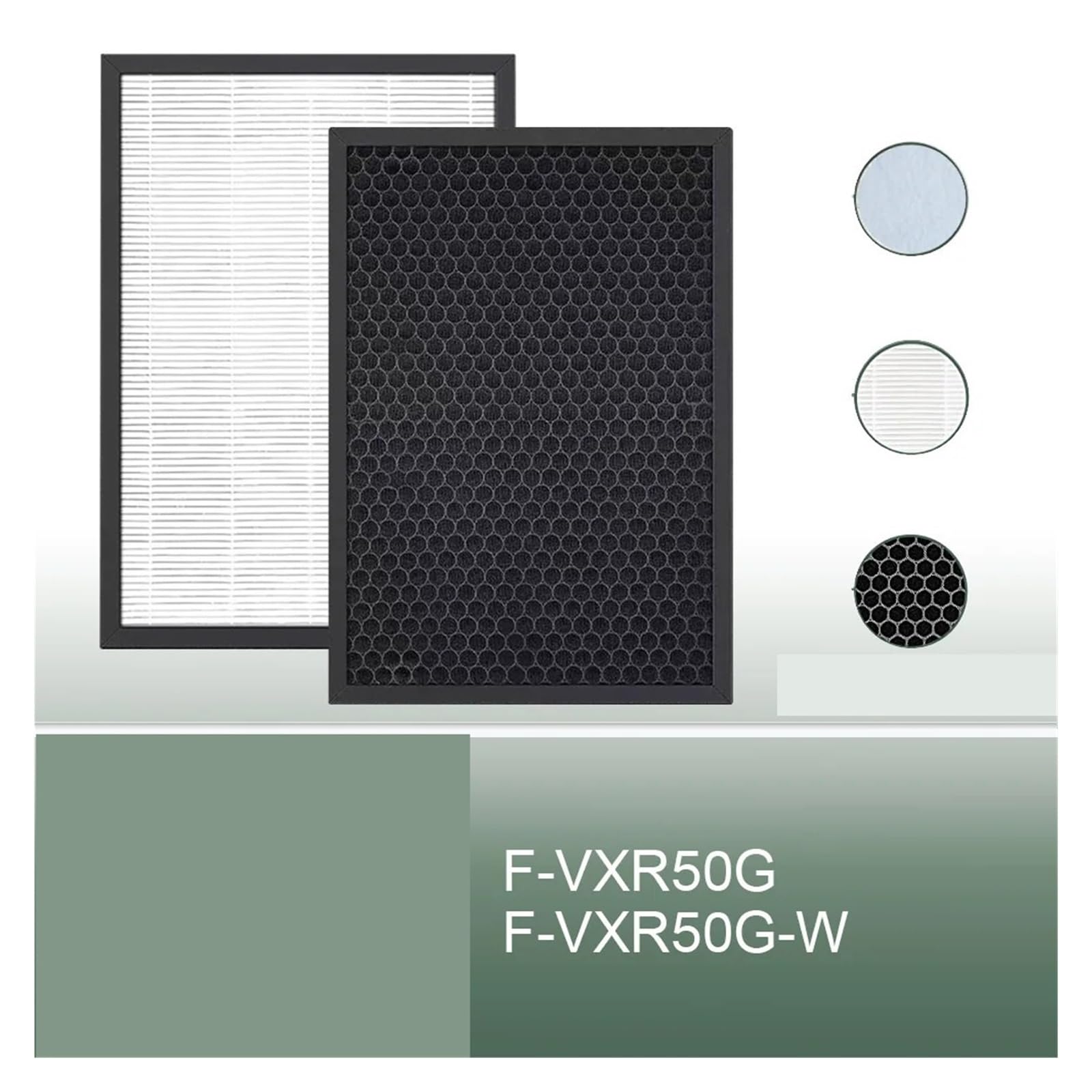Filtro HEPA De Repuesto Y Filtro De Carbono Compatible Con Panasonic