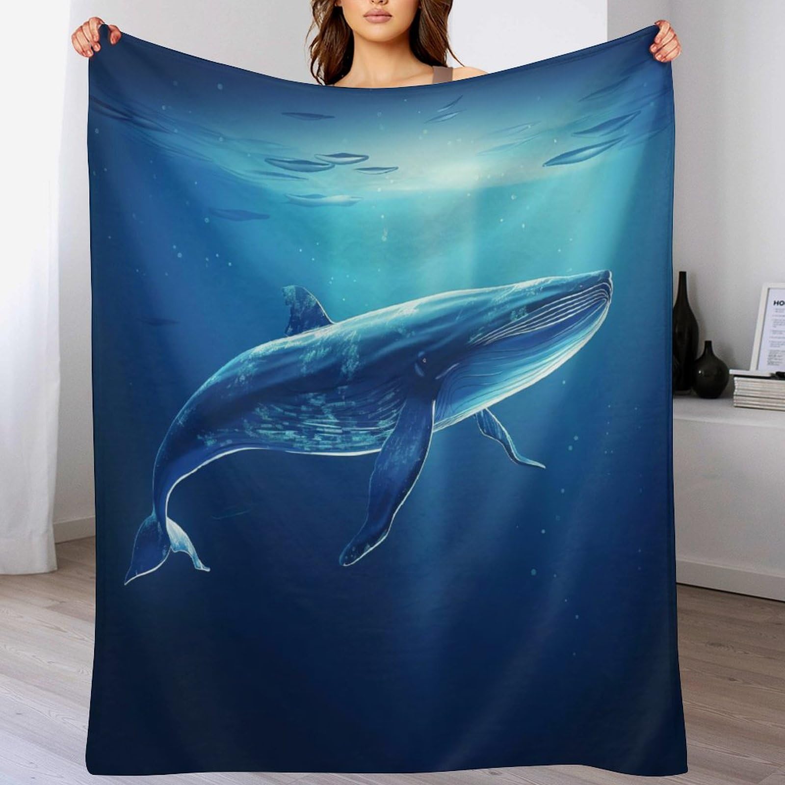 Manta de ballena original para regalar en cumpleaños y nacimientos