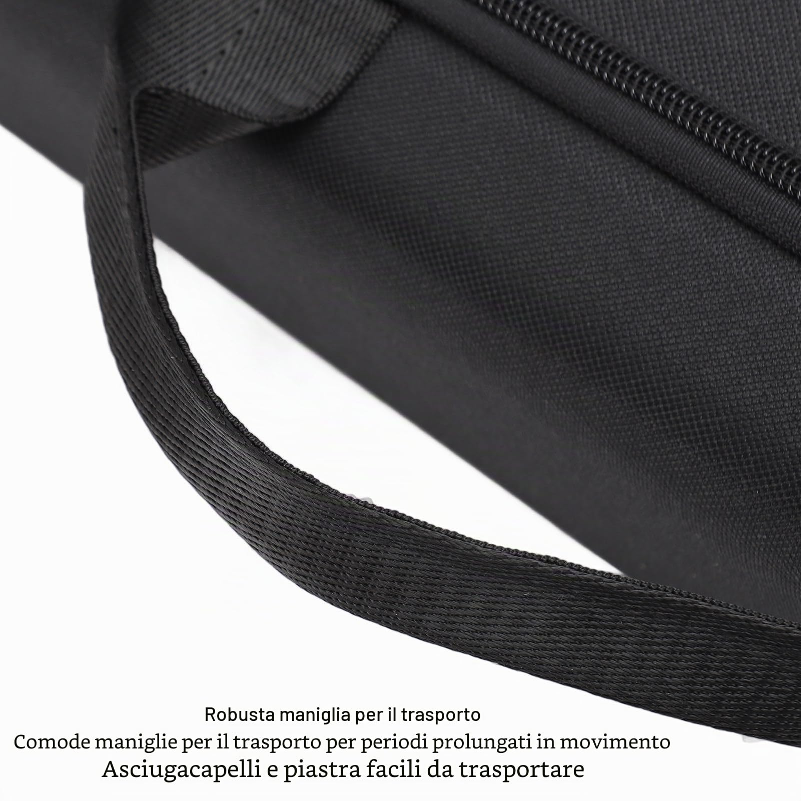 Zunate Custodia Rigida per Piastra per Capelli, Custodia da Viaggio Professionale Leggera e Robusta in EVA per HT01