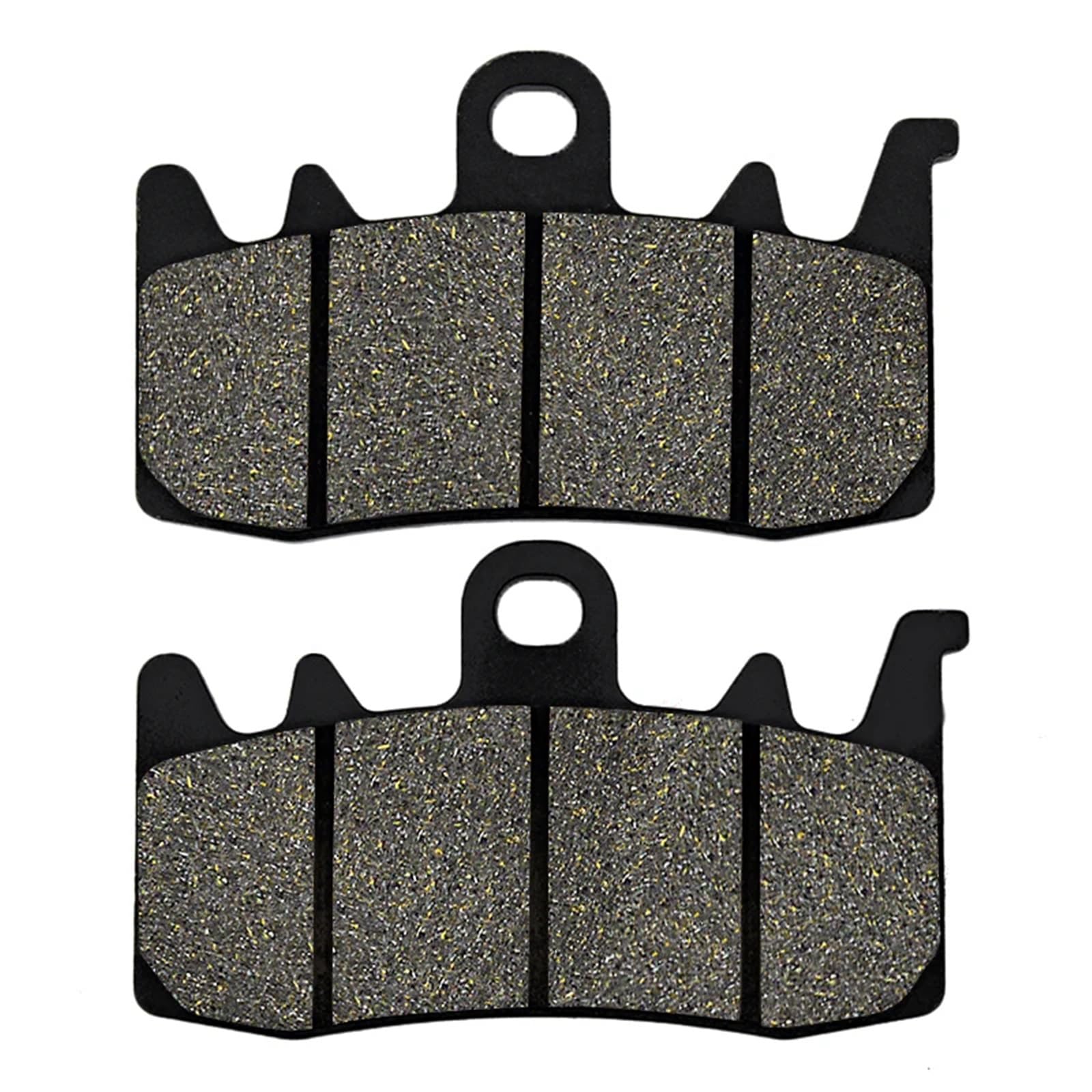 Plaquettes de frein avant de moto pour stopper le sifflement