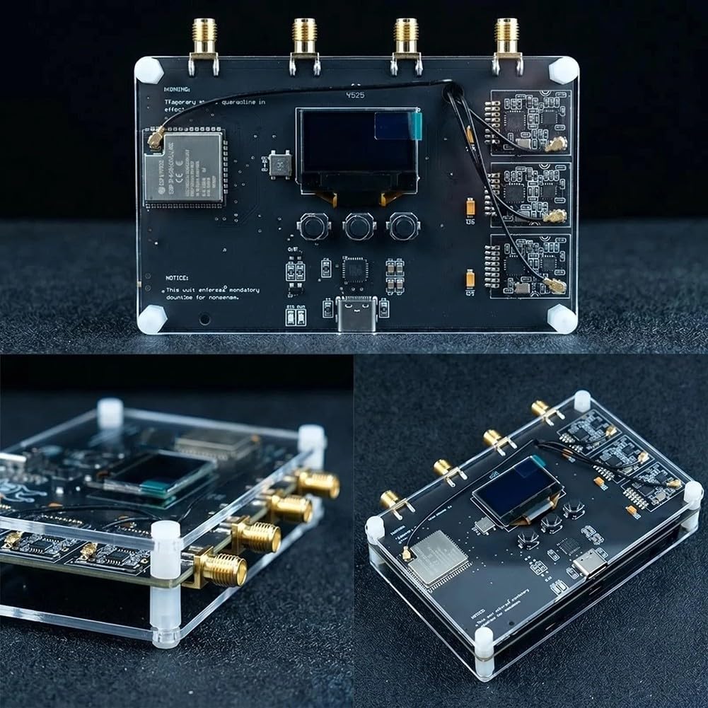 Für Esp32 RF Clown V2.0 Sicherheitstester Kit – 3 NRF24L Für BLE & BT Signale, Für Oled Analysegerät, Kompatibel Mit Für Nrf Geräten, Für Elektronik Forschung