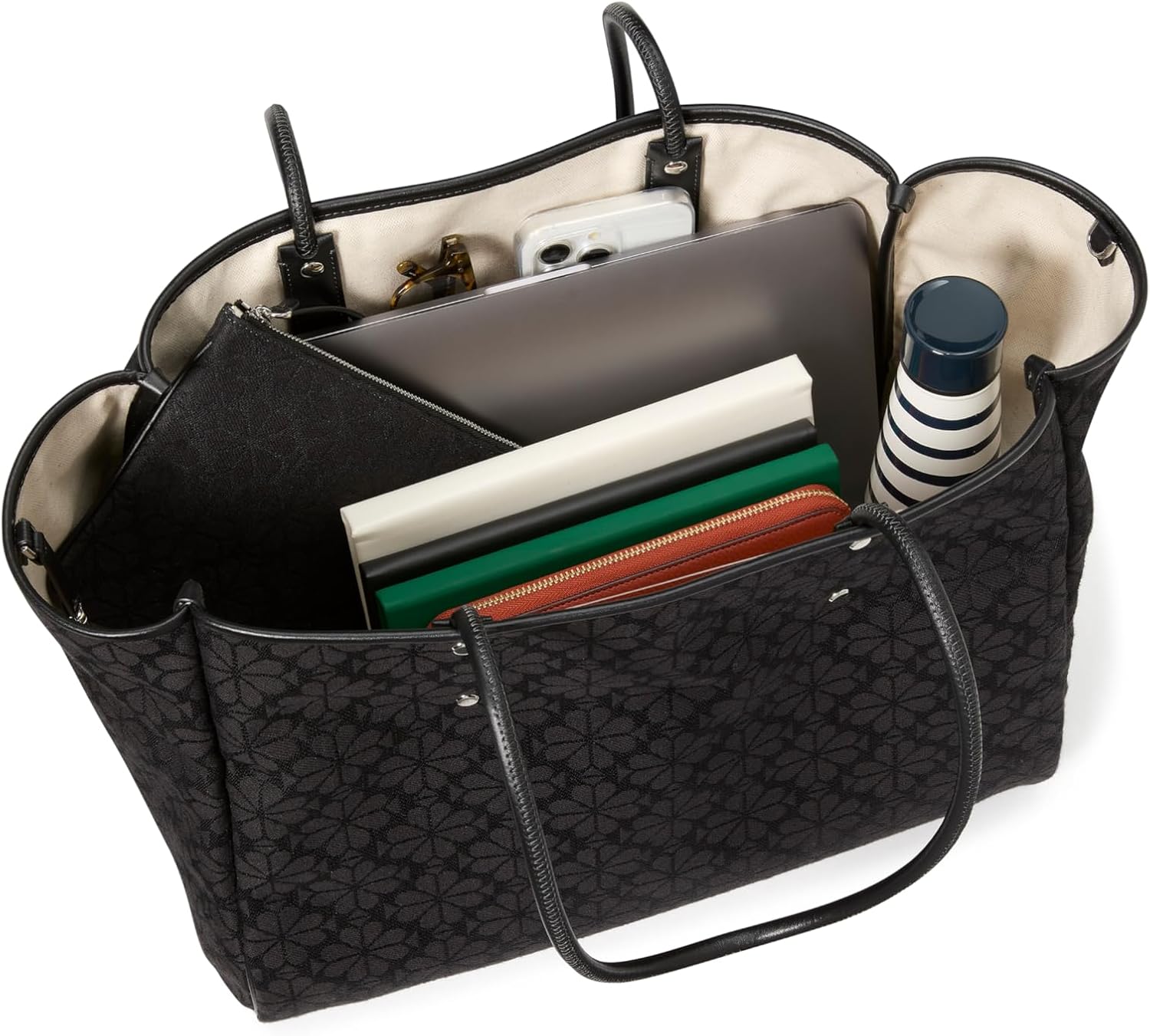 kate spade new york Hudson Pebbled Leather Backpack, Bungalow - Image 4