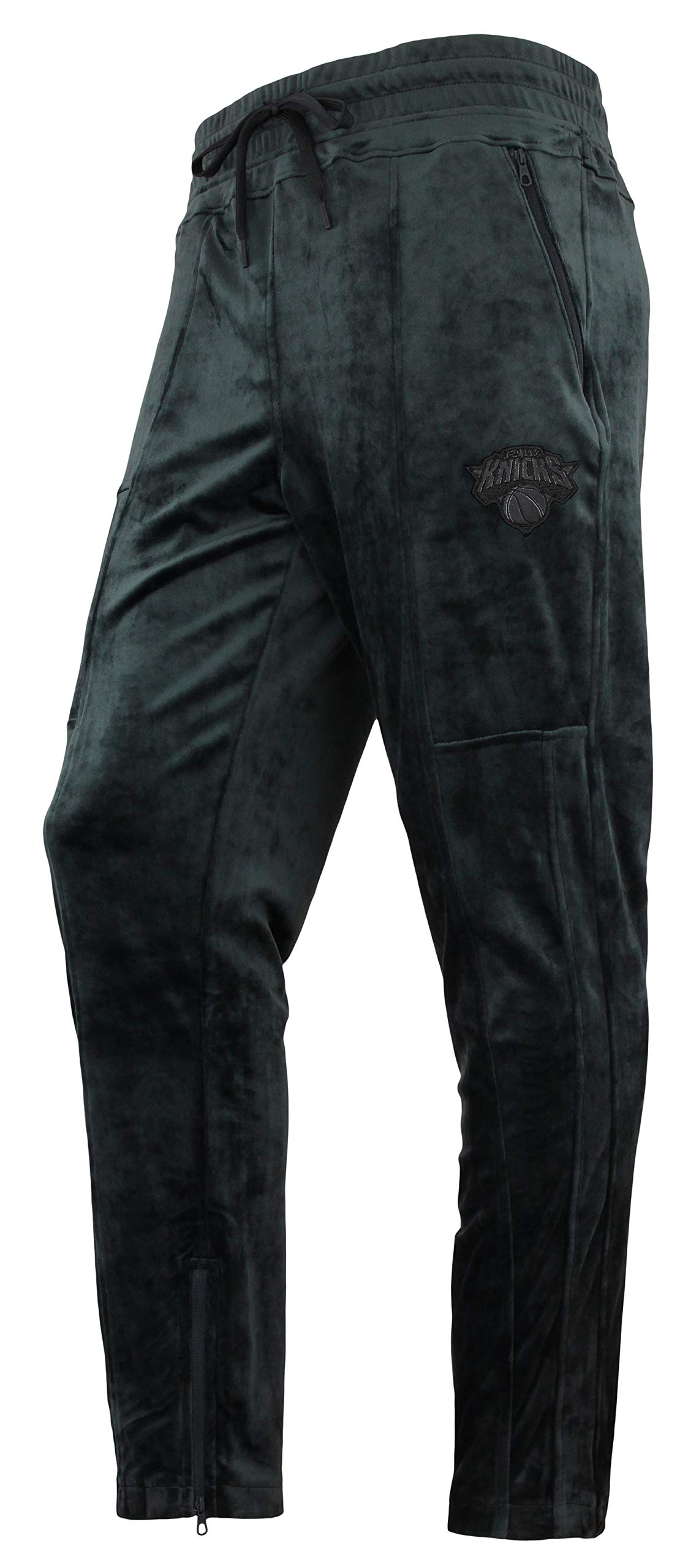 FISLL NBA Men's Hedrix Velour Team Jogger Sweatpants, New York Knicks Large