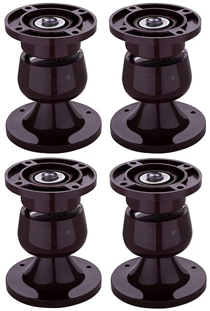 Axtry Pack of 4 Door Catcher/Door Magnet/Door Magnet Catcher/Door Holder/Door Catcher Magnetic/Door Catch/Magnetic Door Stopper/Door Magnetic Catcher/Door Stopper Home (Brown)