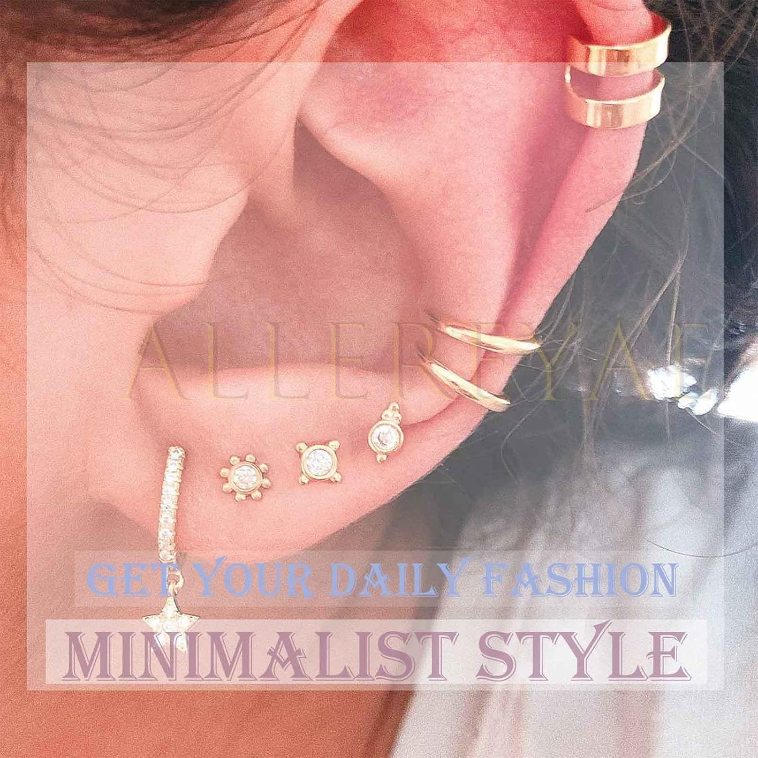 Vintage Teardrop Crystal Stud Earrings Rhinestone Waterdrop Earrings Gold Oval Cz Stud Earrings Sparkly Full Cz Rhinestone Earrings Jewelry for Women - Image 6