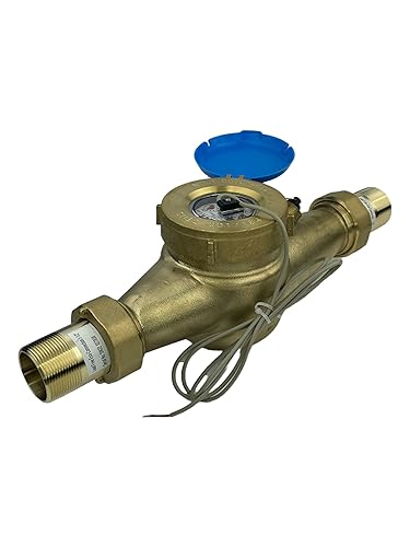 Miniatura 21 de DAE MJ-100 Medidor de agua potable sin plomo NSF61 de 1 pulgada, salida de pulso + acoplamientos, galones