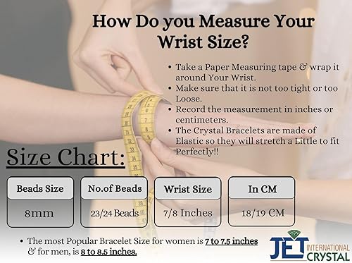 Miniatura 5 de Jet - Pulsera de cuentas de turmalina negra auténtica de 0.315 in, terapia de cristal, alivio del estrés, alivio del dolor, armonía, alegría,