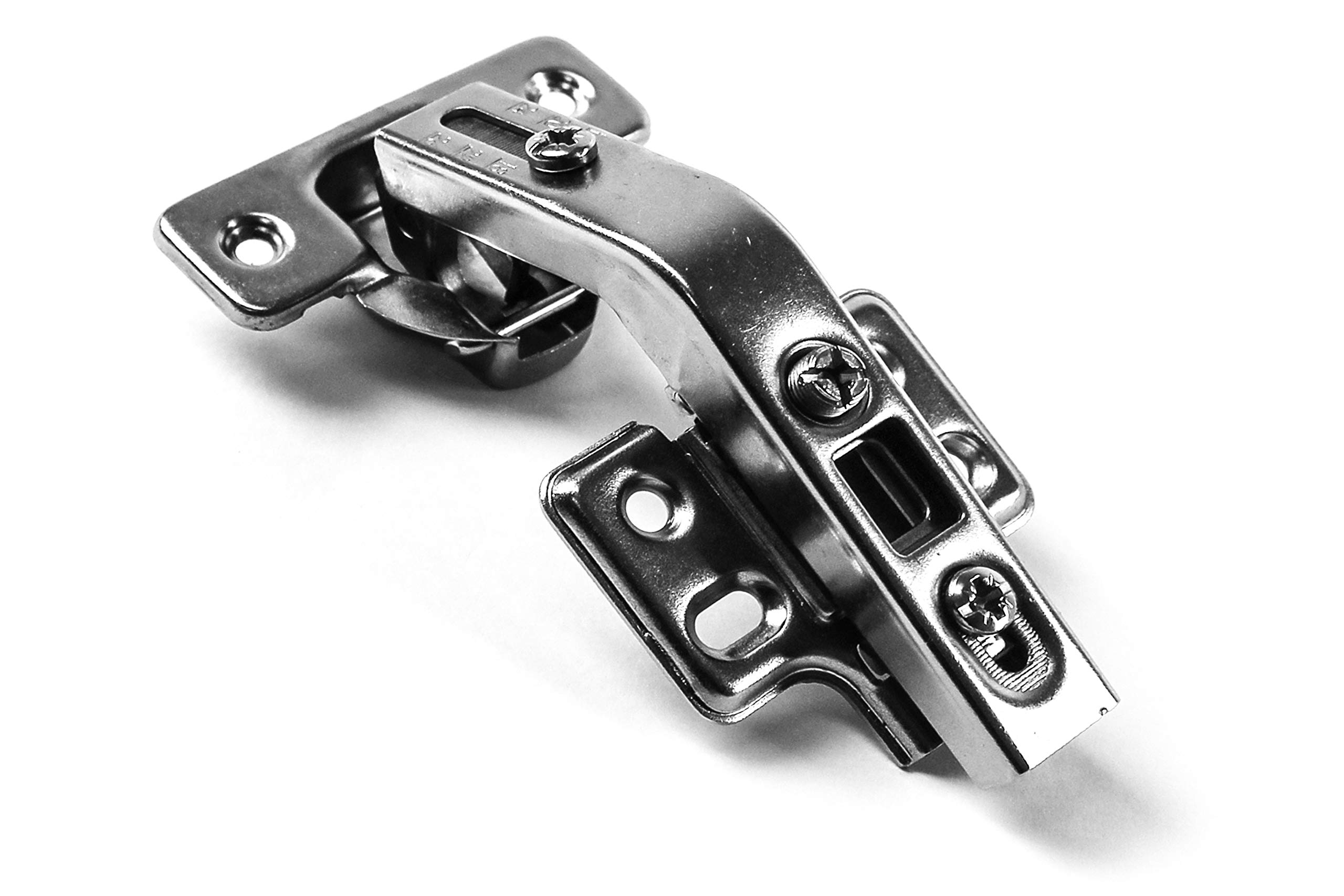 Berta 1 Pack 135° Lazy Susan Hinge, Full Overlay Concealed for Corner Kitchen Cabinet Replacement Hardware, Cupboard Folded, Folden Door