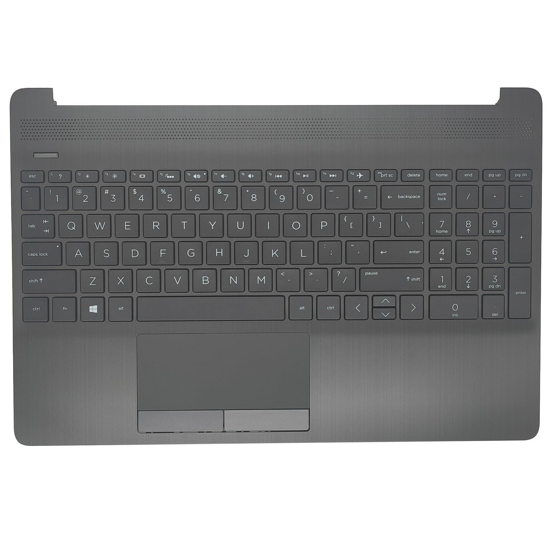 Jxjslp Replacement Upper CasePalmrest for HP 15T-DW 15-DW 15S-DU 15T-DW000 15-dw0xxx 15-dw1xxx Series Laptop Backlight Keyboard Assembly Top Cover L52020-001 AP2H8000500