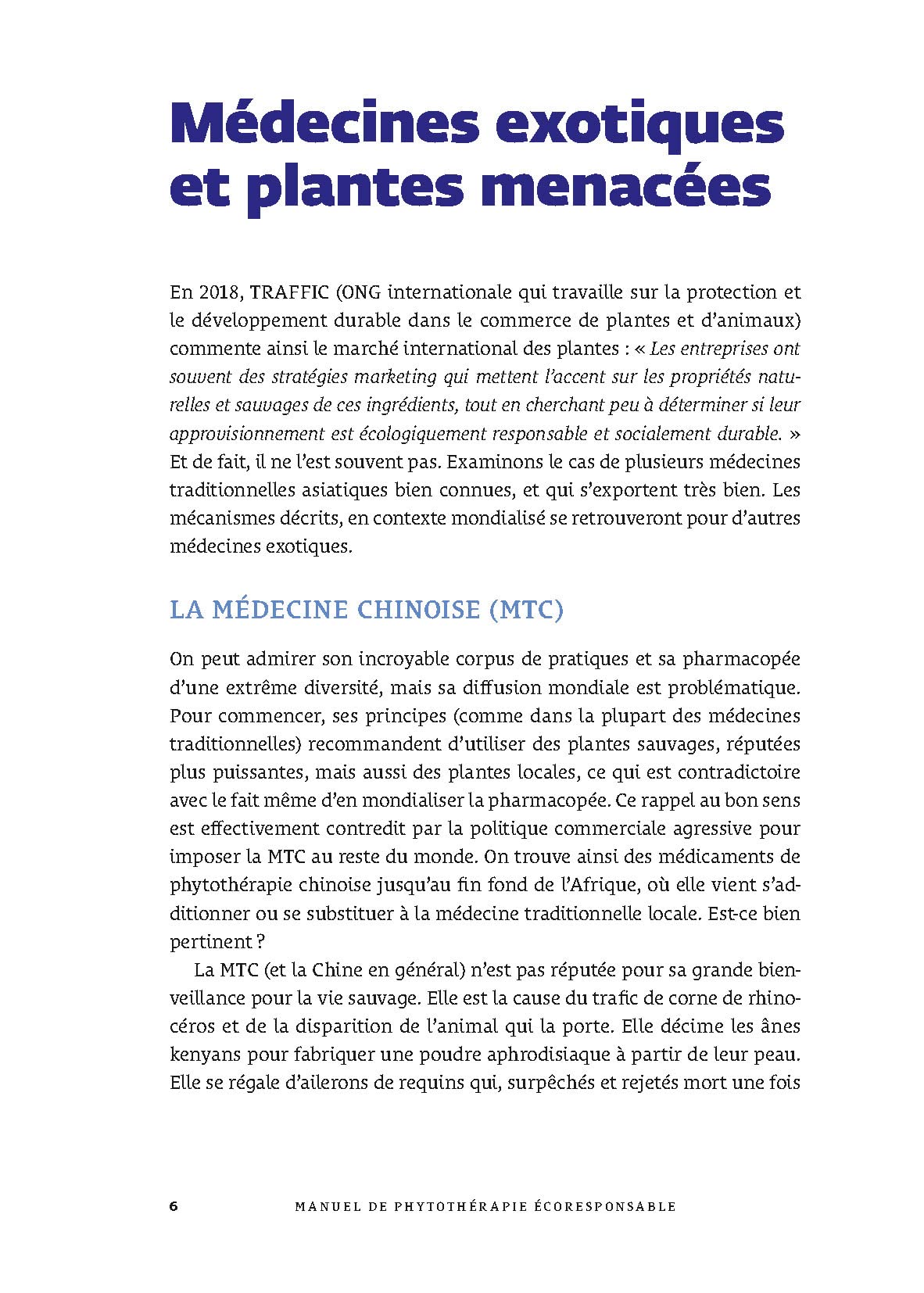 Manuel de phytothérapie écoresponsable: Se soigner sans piller la planète
