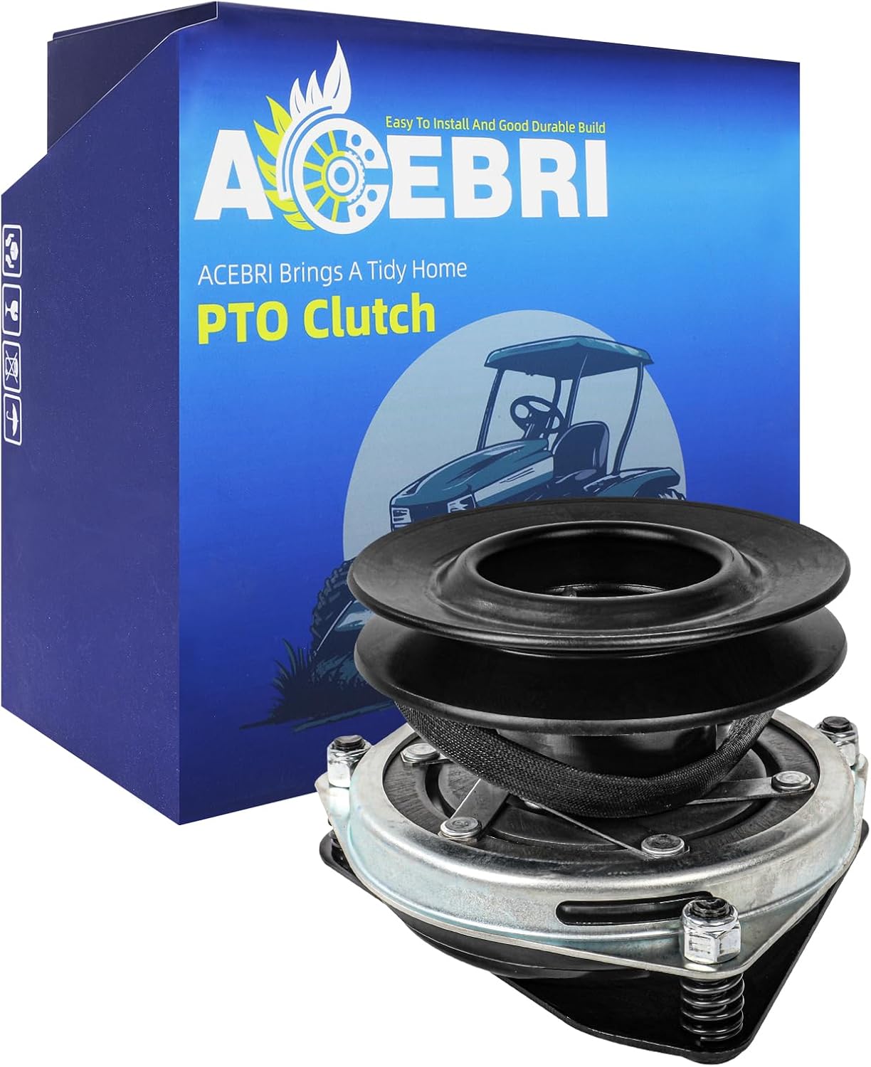PTO Clutch Replacement for John Deere: AM131779 GX335-GX345,325-335-345,GX355 Clutch for Ogura: MA-GT-JD23BF MAGTJD23BF Mower Clutch