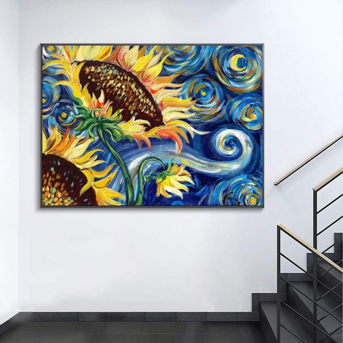 SongYww Fai da Te 5D Diamond Painting Kit Completo per Fiore Pittura Diamante Kit per Adulti e Bambini, Ricamo Strass Diamante Arte, Arte Artigianato per Casa e Pareti Decorazione Square Drill30x40cm