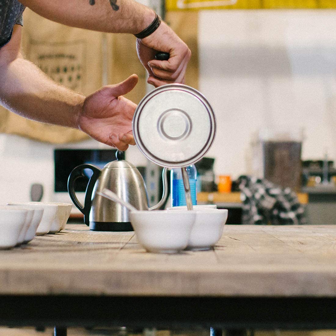 Barnie's Coffee German Chocolate Cake Ground Coffee with Decadent Coconut, Chocolate and Hazelnut Cake Flavor, Medium Roasted Arabica Coffee Beans, 12 oz Bag (Pack of 2) (54105)