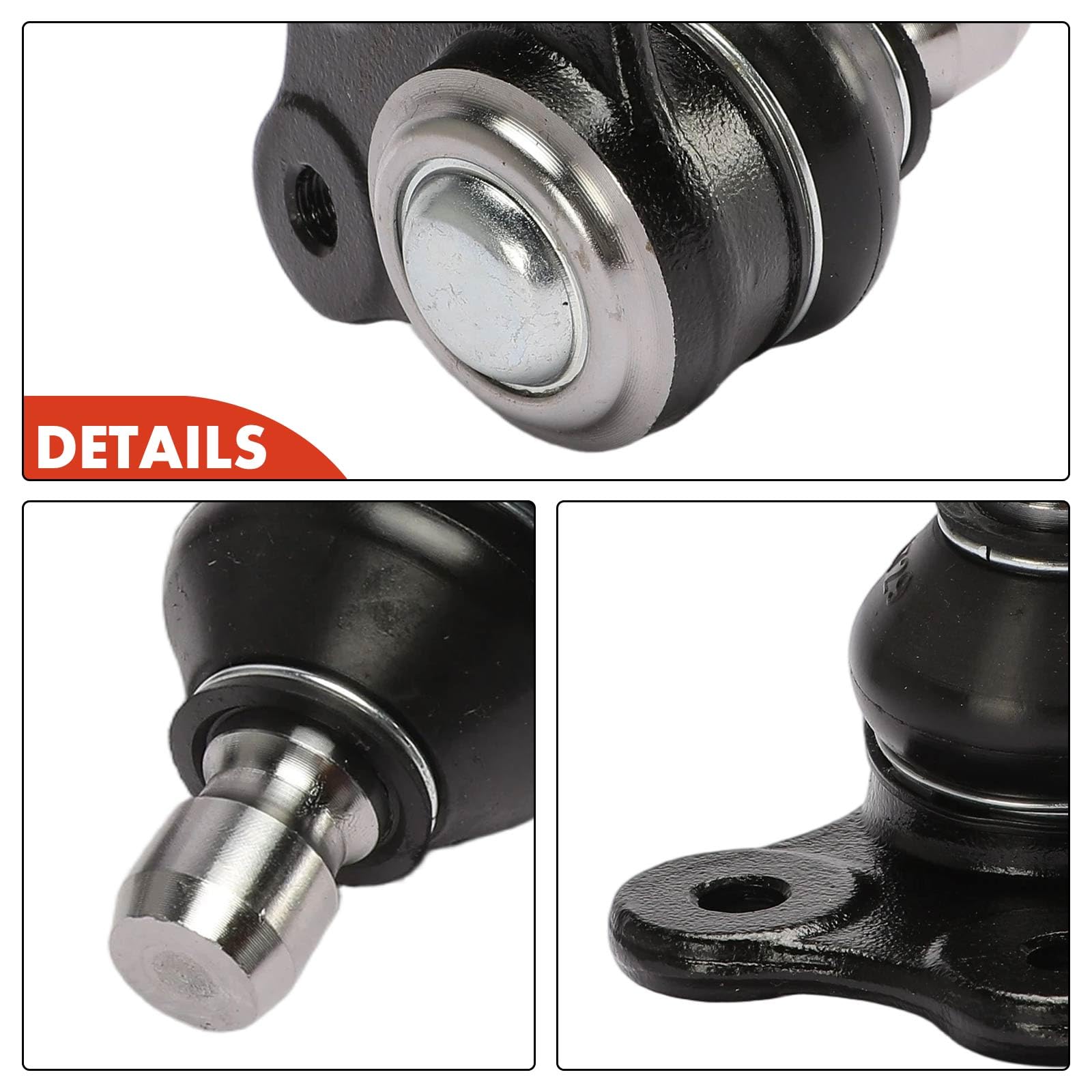 Frankberg 2x Traggelenk Vorne Links Rechts Kompatibel mit Zafira A MPV T98 Astra G CC T98 Zafira/Zafira Family B A05 Astra G Caravan T98 Replace# 5231683