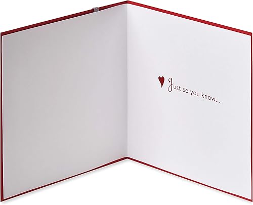 Miniatura 2 de Papyrus Tarjeta romántica del día de San Valentín (Just So You Know)