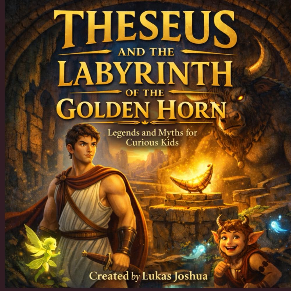 Theseus and the Labyrinth of the Golden Horn (Legends & Myths for Curious Kids)