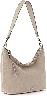 The Sak Jasmine Small Hobo Bag - Premium Leather Women's Purse for Everyday & Travel - Mini Hobo Shoulder Handbag With Zipper Closure & Pockets