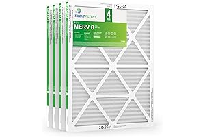 20x25x1 Air Filter 4 Pack: Enhanced Air Quality for Your Home