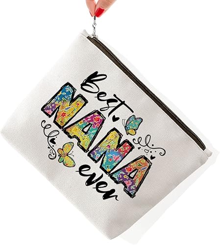 Regalo para niña amante de los animales, bolsa de maquillaje de animales, bolsa de cosméticos para adolescentes, Beige, Just Foxes