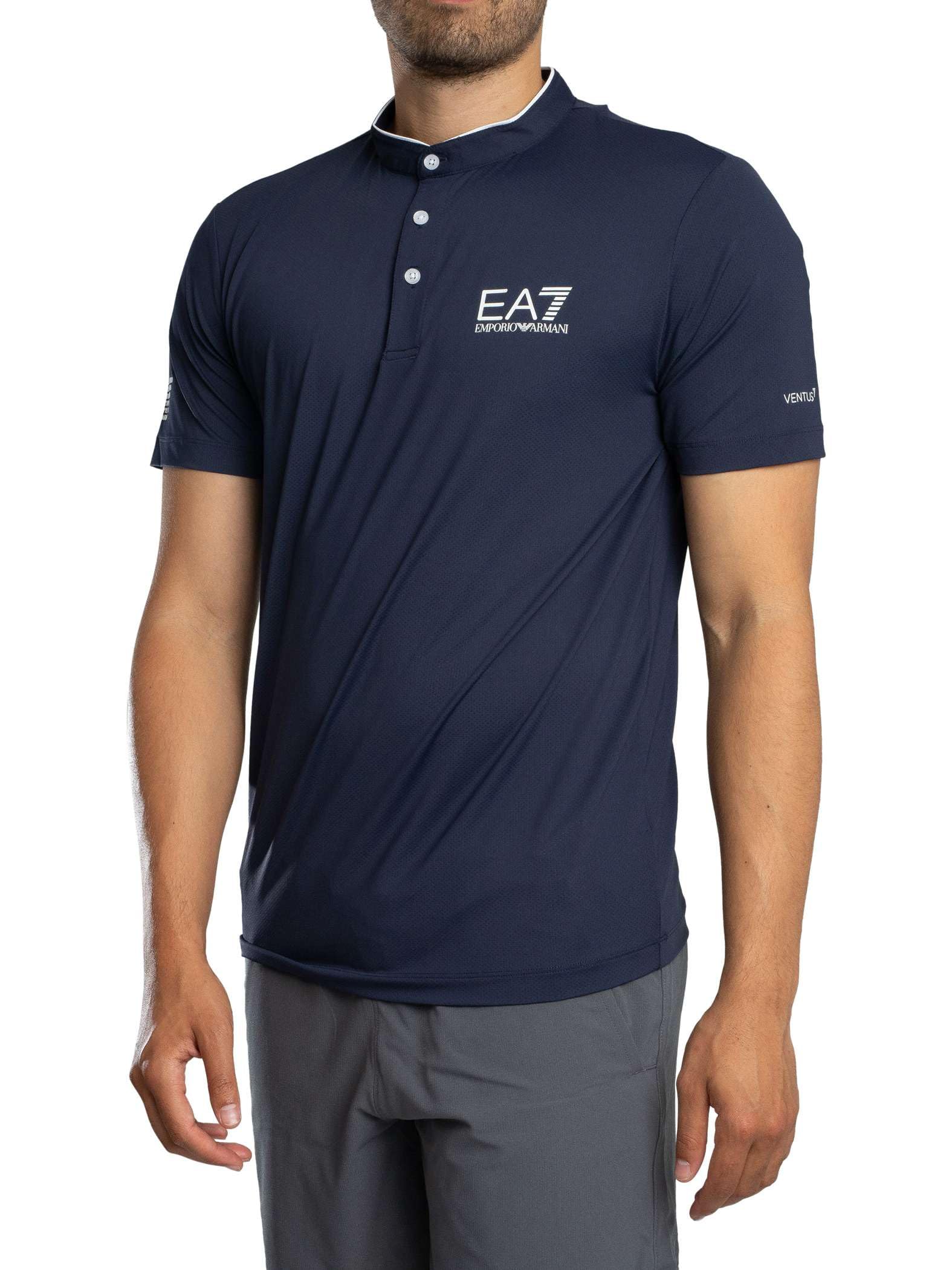 EA7 Emporio Armani 8Npt21 Short Sleeve Polo XL Blue