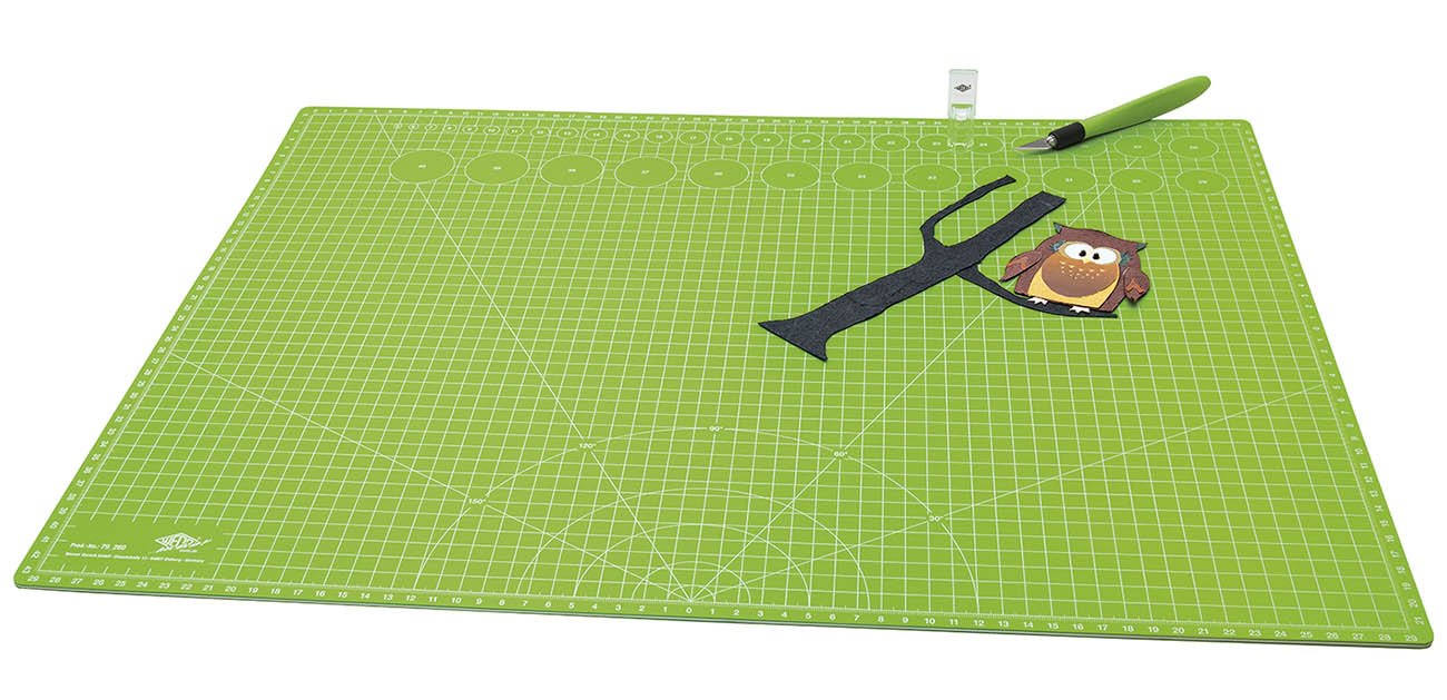 Wedo Cutting Mat 600 x 450 x 3 mm Green Apple