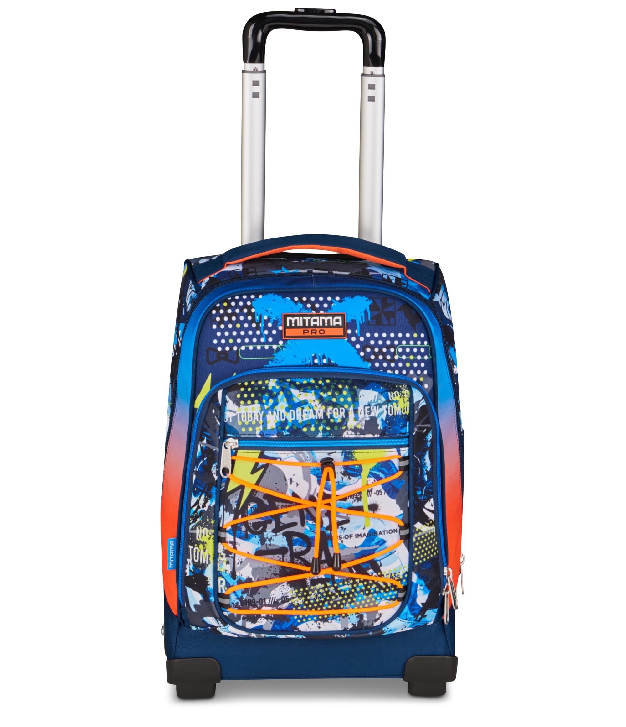 Mitama Trolley DR Scuola URBANLOOP, 34 Lt, Blu, Uso zaino, Tasca con organizer, Bambino, Scuola elementare e media, Viaggi e tempo libero